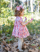 Load image into Gallery viewer, 7625 Naxos floral smock dress