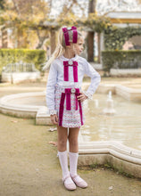 Load image into Gallery viewer, 7660&amp;7641 Girls skirt &amp; blouse set
