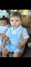 Load image into Gallery viewer, SS25 boys blue hbar