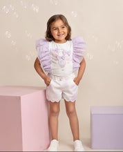 Load image into Gallery viewer, Caramelo Lilac short&amp;top set