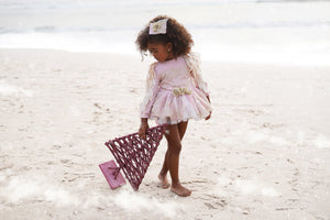 Ela Confection pink & gold 3 piece set