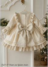 Load image into Gallery viewer, NA25-08 Sonata Cream&amp; golden dress