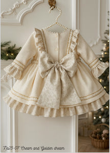 NA25-08 Sonata Cream& golden dress