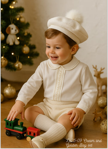 Sonata boys Cream 2 piece ( hat sold separately)