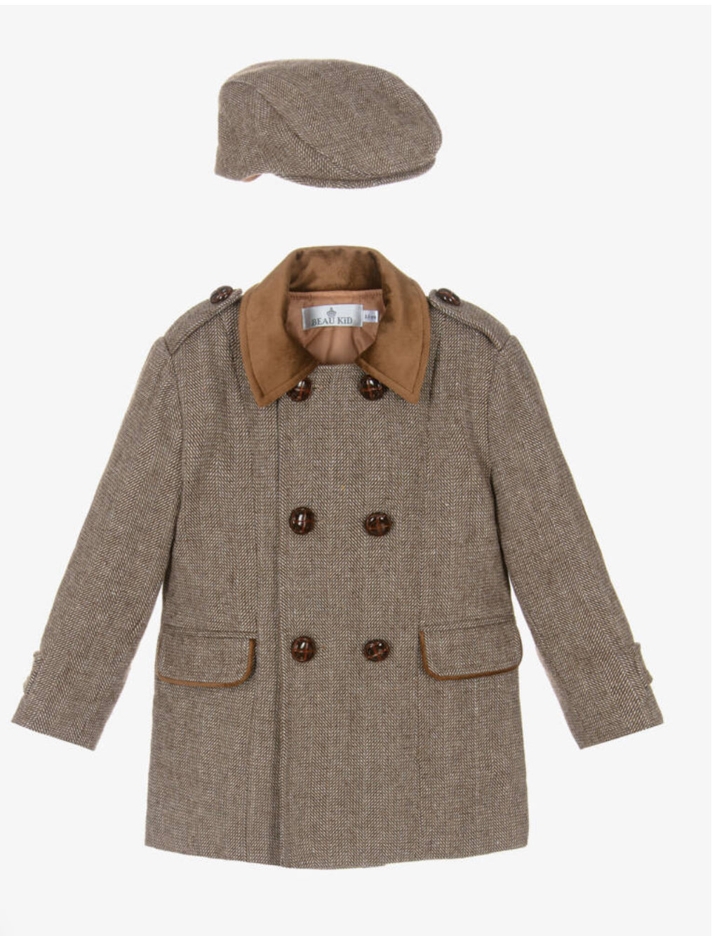Beau kid boys coat & hat