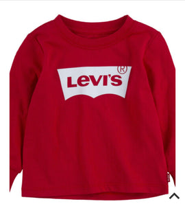 Levi’s AW red long sleeve top/ small sizes