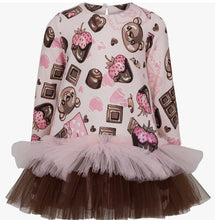 Load image into Gallery viewer, Daga  AW26 Chocolate Teddy tutu Dress