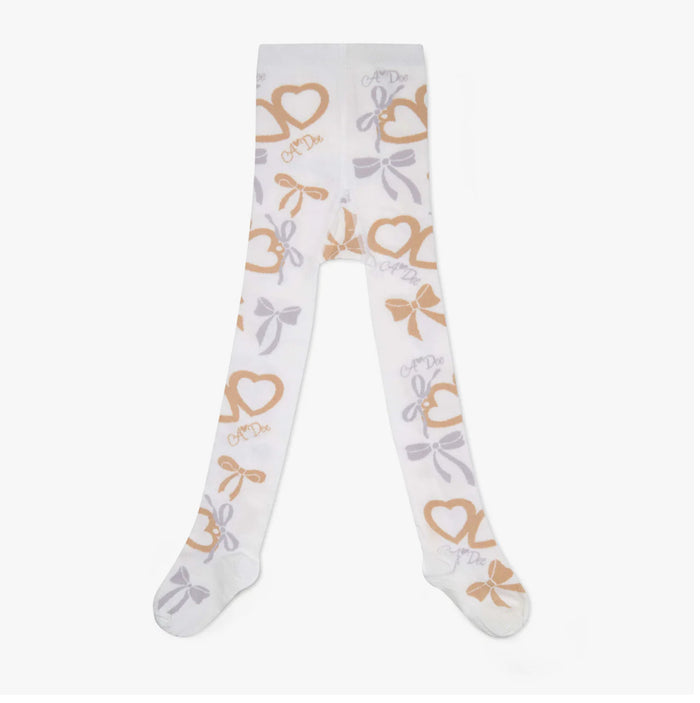 W262912 britney bow print tights