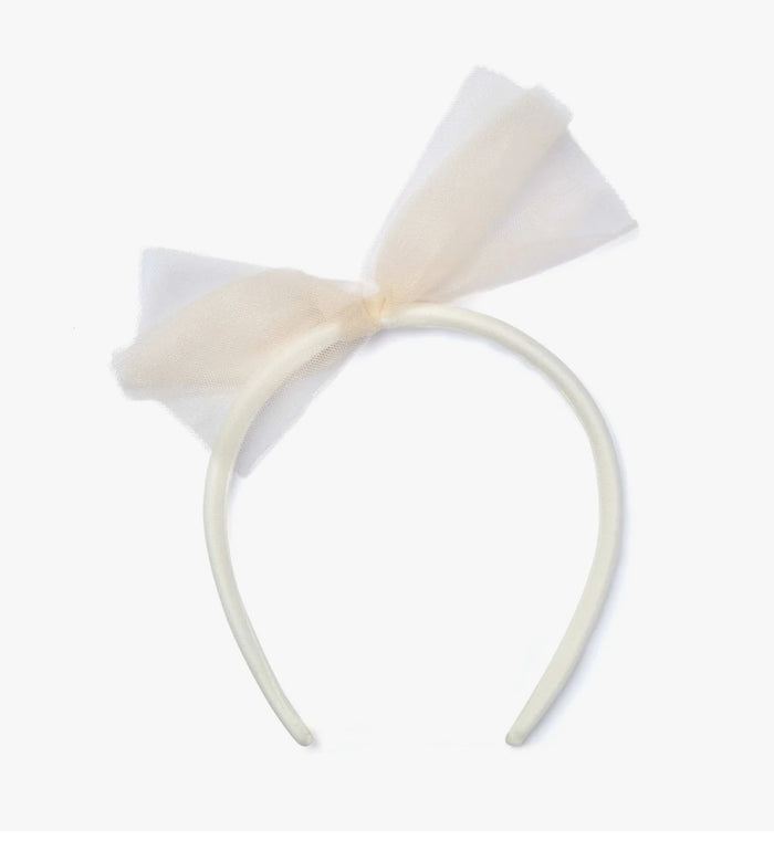 W262918 Brynn tulle hairband