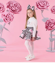 Load image into Gallery viewer, W261508 Anastasia houndstooth print skirt set