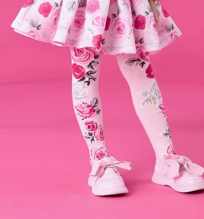 W261901 Ari rose print tights