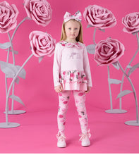 Load image into Gallery viewer, W251501 Adeline rose peplum leggings set