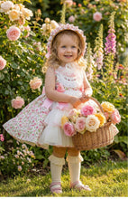 Load image into Gallery viewer, Sonata Smock &amp; floral dress with bonnet