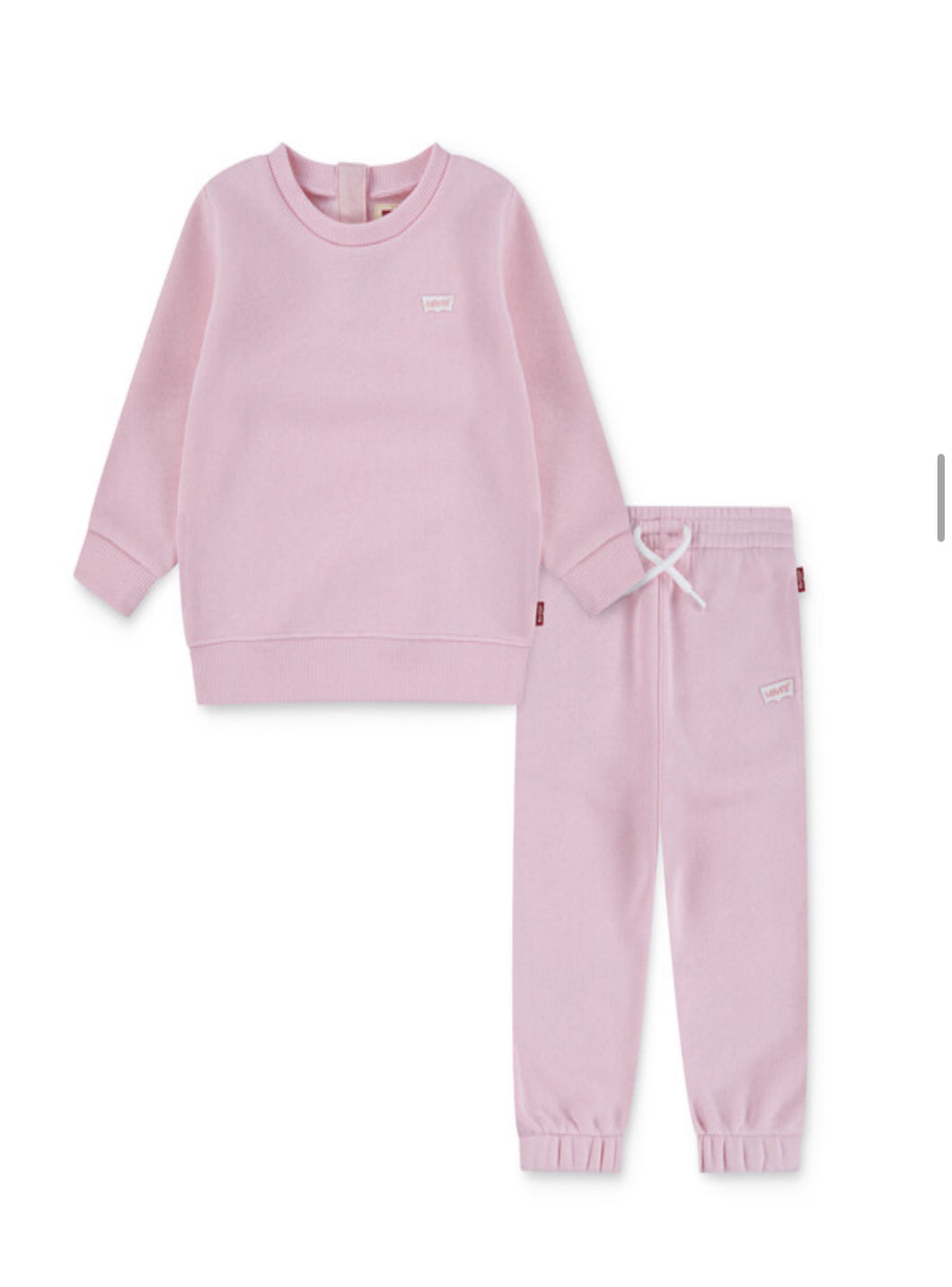 Girls pink Levi’s tracksuit