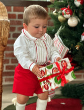 Load image into Gallery viewer, Sonata Boys red Christmas 2piece