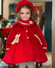 Load image into Gallery viewer, Sonata Red fur coat( hat sold separately)(approx 6/8 week wait)