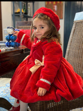Load image into Gallery viewer, Sonata Red fur coat( hat sold separately)(approx 6/8 week wait)