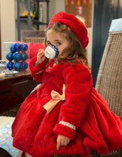 Load image into Gallery viewer, Sonata Red fur coat( hat sold separately)(approx 6/8 week wait)