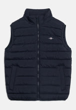 Load image into Gallery viewer, Gant AW26 navy blue lightweight vest