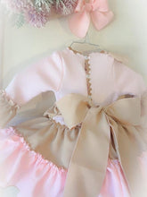 Load image into Gallery viewer, Ela AW25 pink with tan dress