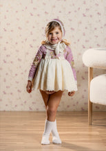 Load image into Gallery viewer, Abuela Tata Floral dress with bonnet &amp; knickers