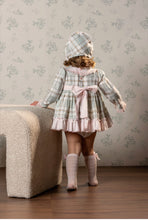 Load image into Gallery viewer, Abuela Tata pink&amp;grey cheque dress