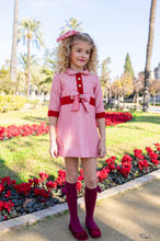 Load image into Gallery viewer, Naxos Red velvet Chanel Aline dress