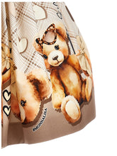 Load image into Gallery viewer, Monnalisa teddy jersey top &amp; skirt set