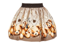 Load image into Gallery viewer, Monnalisa teddy jersey top &amp; skirt set
