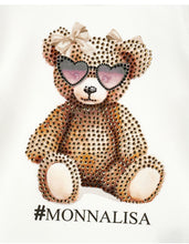 Load image into Gallery viewer, Monnalisa teddy jersey top &amp; skirt set