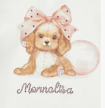 Load image into Gallery viewer, Monnalisa AW puppy skirt&amp;top set
