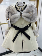 Load image into Gallery viewer, New Cream Coat, with poncho&amp;  dress set (2-3 week wait )