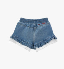 Load image into Gallery viewer, Monnalisa Winnie the Pooh top &amp; denim short set
