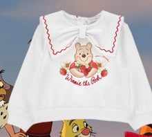 Load image into Gallery viewer, Monnalisa Winnie the Pooh top &amp; denim short set