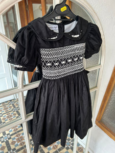 Black smock dress