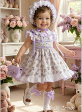 Load image into Gallery viewer, Sonata SS26 Lilac floral smock