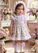Load image into Gallery viewer, Sonata SS26 Lilac floral smock
