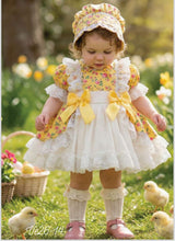 Load image into Gallery viewer, Sonata SS26 girls  Lemon floral( bonnet sold separately