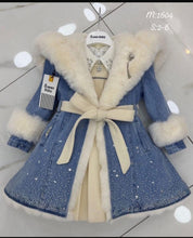 Load image into Gallery viewer, Denim coat &amp; dress set
