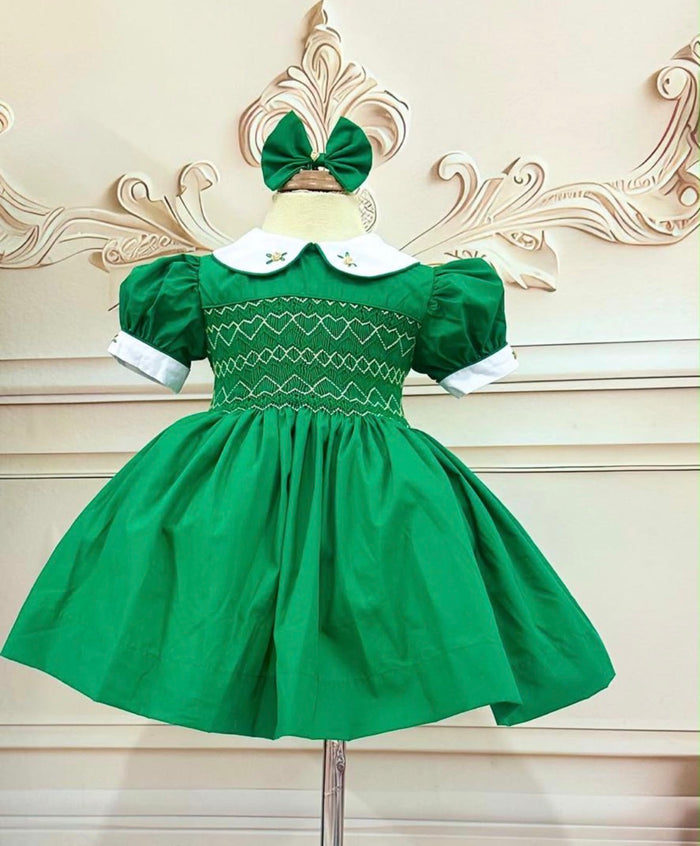 Green Smock dress ( 2 week wait)