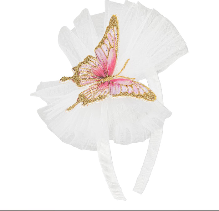 Daga SS26 tulle butterfly hairband