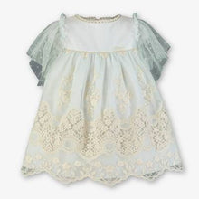 Load image into Gallery viewer, Miranda girls Mint Lace dress