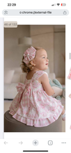Load image into Gallery viewer, Miranda Pink floral dress