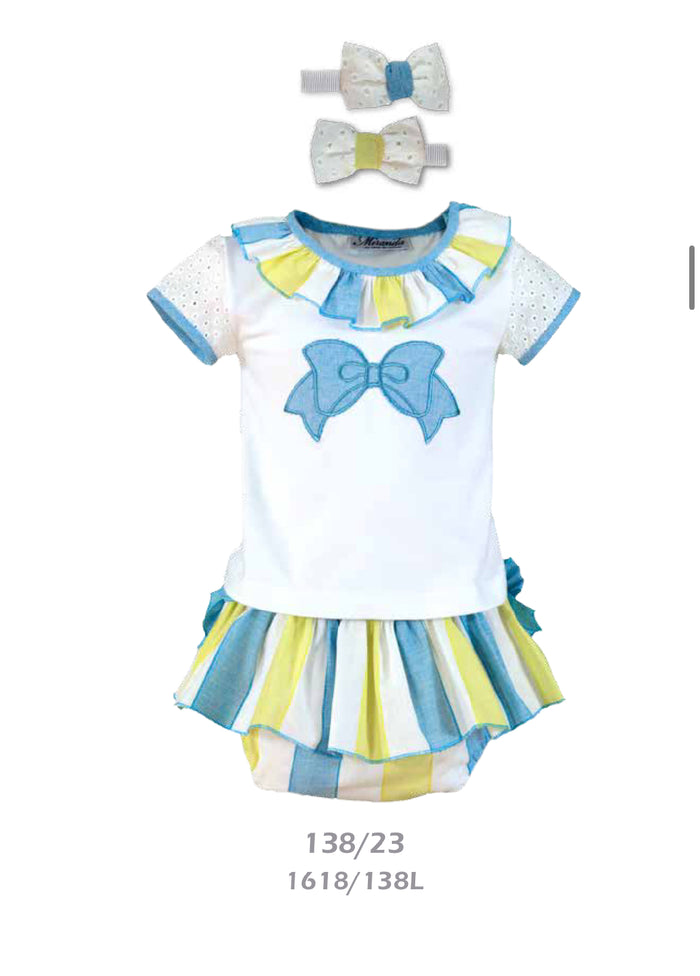 Miranda Jam pants set (hairband not included )