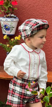 Load image into Gallery viewer, AW25 boys cheque suit (hat sold separately