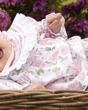 Load image into Gallery viewer, IN24 roses romper (bonnet sold separately)