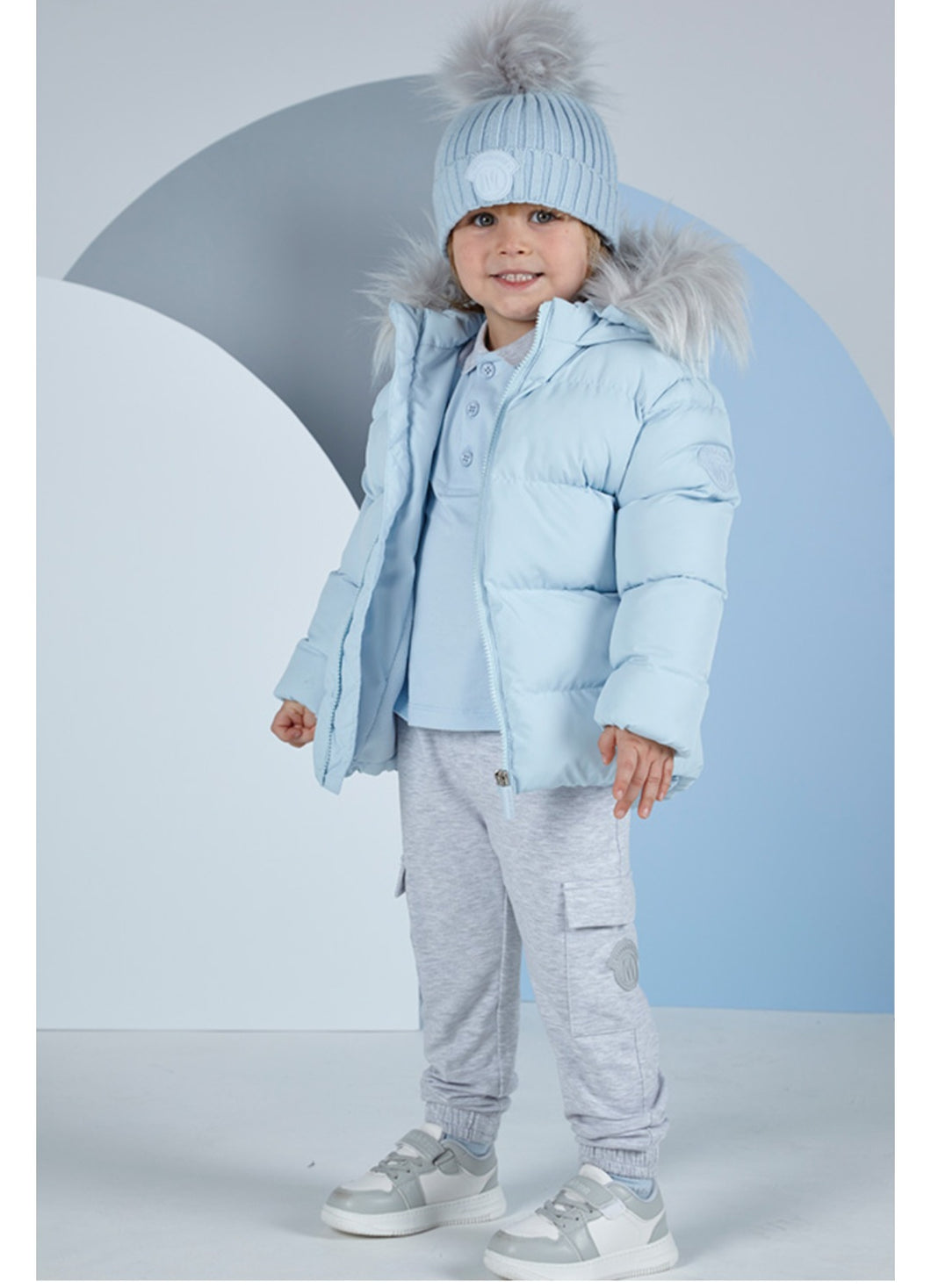 MS23 Sky blue niko coat