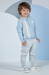 MS23 Nino Sky blue polo and pants