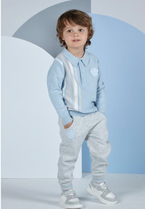 MS23 Nino Sky blue polo and pants