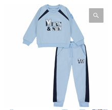 Load image into Gallery viewer, MS23 Light blue and navy tracksuit